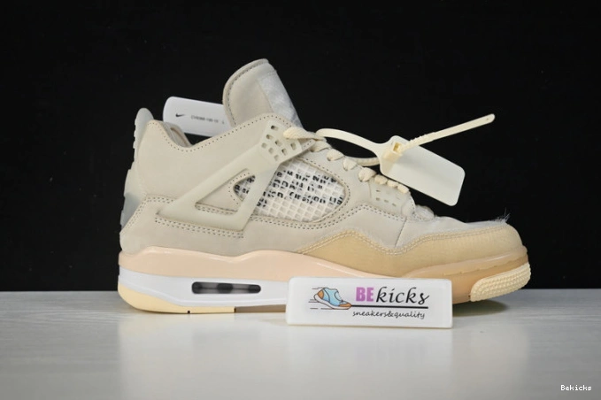 Cheap BK ofw (w) jordan 4 cv9388-100 sail retro 1205